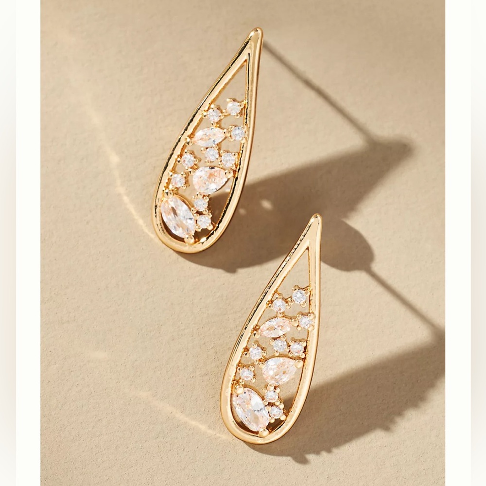 Anthropologie Teardrop Earrings *NWT*